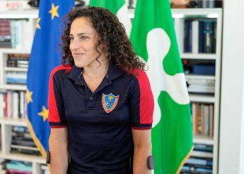 L'assessore Guido Bertolaso ha incontrato Andrea Panzeri, traumatologo comasco, artista delle ossa, che ha curato Federica Brignone (in foto la sciatrice durante un incontro a Palazzo Lombardia).