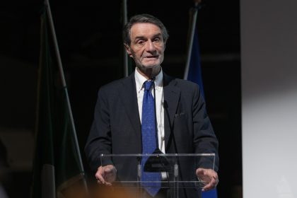 Il presidente della Regione Lombardia, Attilio Fontana, interviene a Gallarate (VA) agli ‘Stati Generali delle Infrastrutture in provincia di Varese – Confronto sullo sviluppo dei progetti del territorio provinciale’