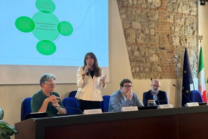 L'assessore Lucchini a Brescia