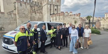 pullman protezione civile sirmione la russa