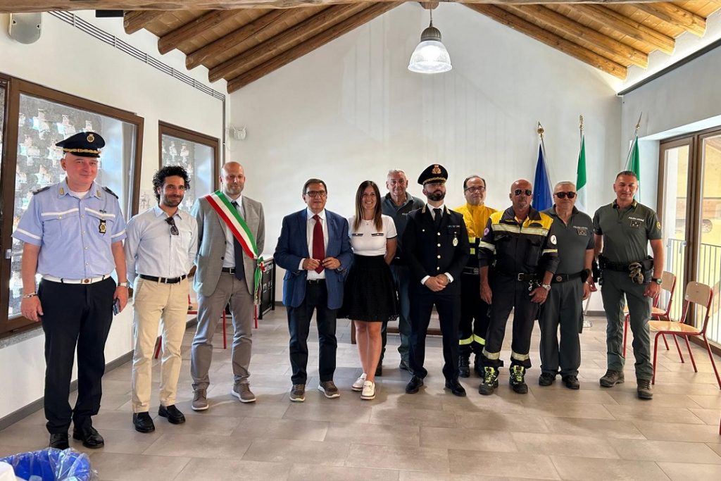 L’assessore regionale alla Sicurezza in visita a Cantù e Fino Mornasco per il riutilizzo di beni confiscati alla criminalità