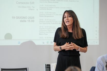 L'assessore Elena Lucchini a Milano