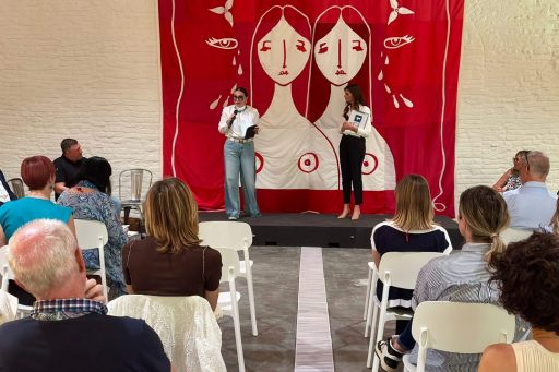 L'assessore Mazzali alla presentazione dell'evento Cieffe4Women, in occasione dell'evento a Soncino contro la violenza sulle donne