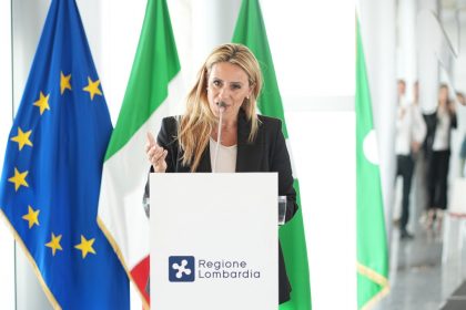 In foto l’assessore regionale alla Cultura, Francesca Caruso, durante una conferenza stampa: l’Avviso Unico Cultura 2025 parte dal suo assessorato