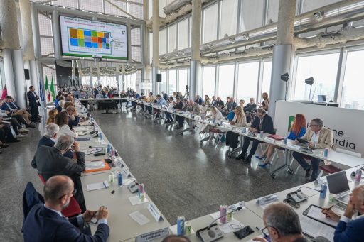 Il presidente di Regione Lombardia, Attilio Fontana, è intervenuto agli 'Stati Generali del Patto per lo Sviluppo'.