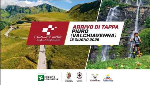 La tappa italiana del Tour de Suisse, Heiden - Piuro (Sondrio)   in programma mercoledì 18 giugno , è stata presentata a Palazzo Lombardia