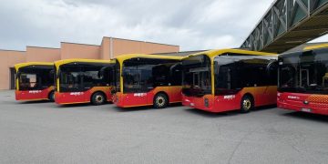 I bus elettrici di Bergamo