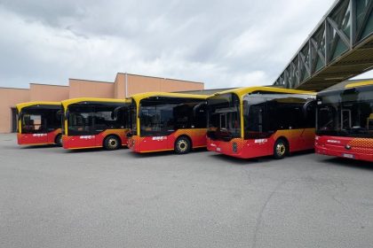 I bus elettrici di Bergamo