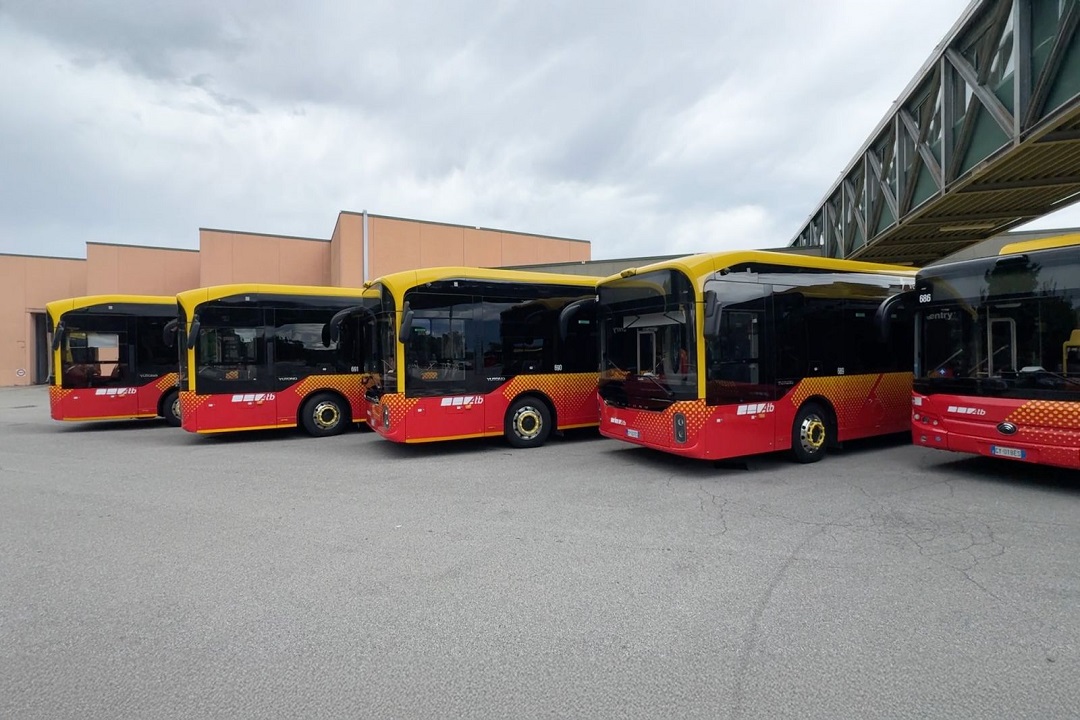 I bus elettrici di Bergamo
