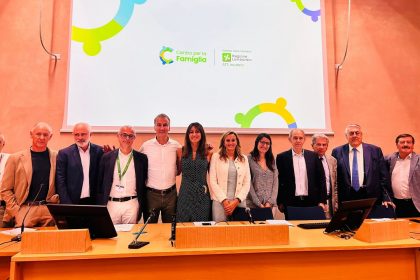 Gli assessori di Regione Lombardia Elena Lucchini e Alessandro Fermi