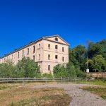 In foto l’area delle ex caserme Montelungo e Colleoni di Bergamo che sarà interessata dalla riqualificazione finanziata da Regione Lombardia