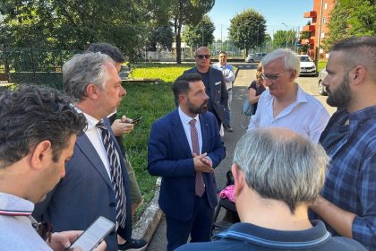 L'assessore regionale alla Casa e Housing sociale, Paolo Franco annuncia nuovi fondi per riqualificare 66 alloggi Aler a Treviglio (BG)