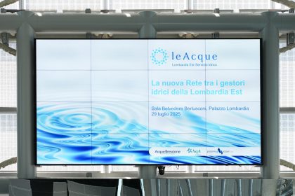 'LeAcque', società che unisce i gestori di Brescia, Cremona e Mantova è stata presentata a Palazzo Lombardia
