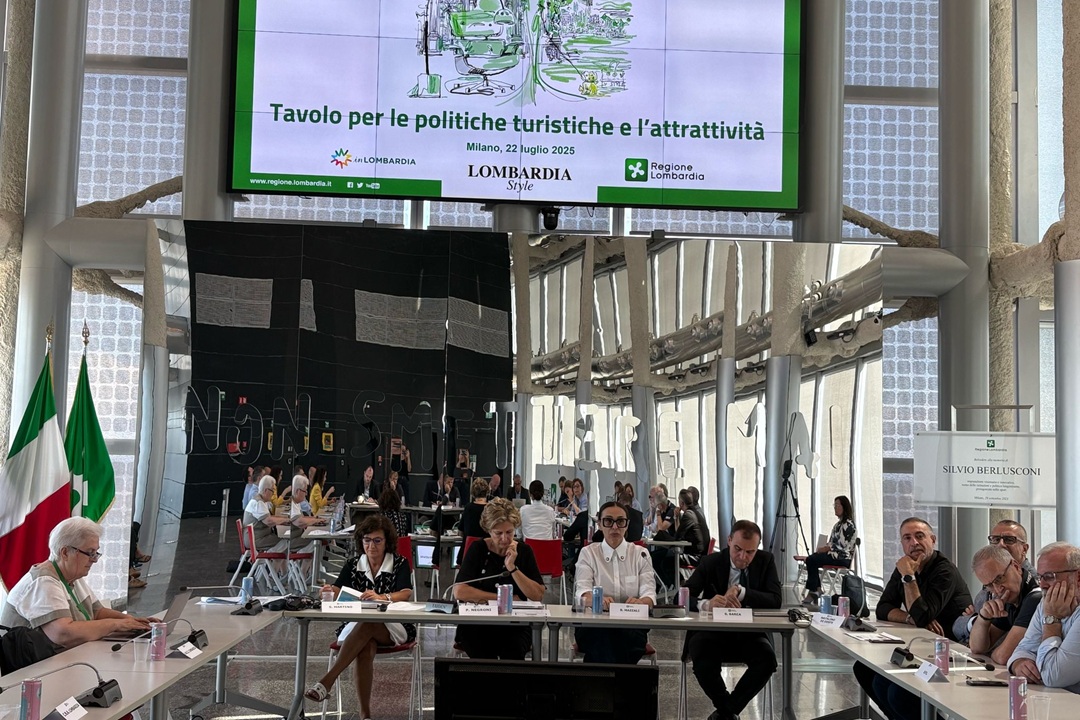 L’assessore regionale al Turismo, Marketing territoriale e Moda, Barbara Mazzali, interviene a Palazzo Lombardia al 'Tavolo per le politiche turistiche e l'attrattività'