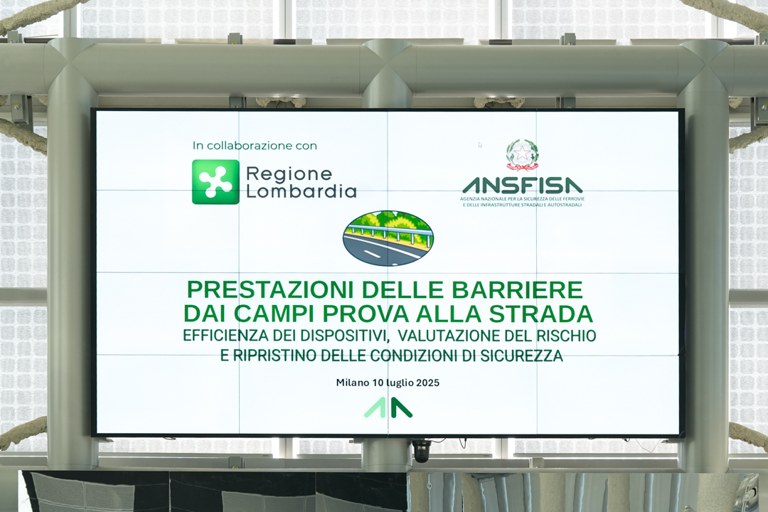 Si è svolto a Palazzo Lombardia il convegno promosso da Ansfisa e intitolato ‘Prestazioni delle barriere: dai campi prova alla strada’