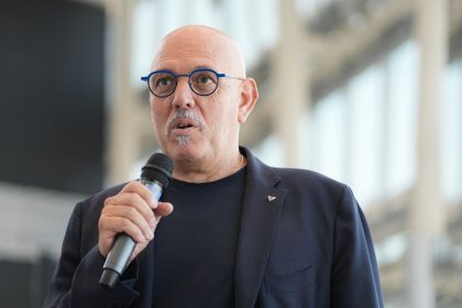 L'assessore a Enti locali e Montagna della Regione Lombardia, Massimo Sertori, interviene alla presentazione del festival 'LeAltreNote 2025'