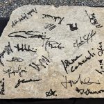 La prima pietra dei lavori di ristrutturazione delle ex caserme Montelungo e Colleoni di Bergamo firmata anche dall'assessore regionale Paolo Franco