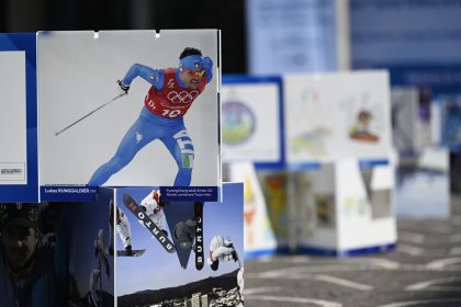 Un’immagine del progetto 'Emozioni dei Giochi’ verso Milano Cortina 2026 adal 2 al 28 settembre il Musil – Museo dell’Energia Idroelettrica di Valle Camonica a Cedegolo (Brescia)