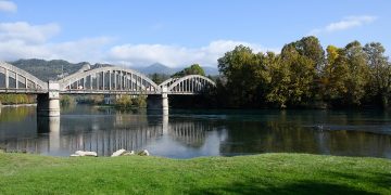 Ponte di Brivio sul fiume Adda