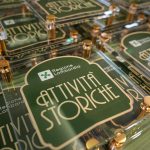 In foto il riconoscimento conferito alle 75 attività storiche