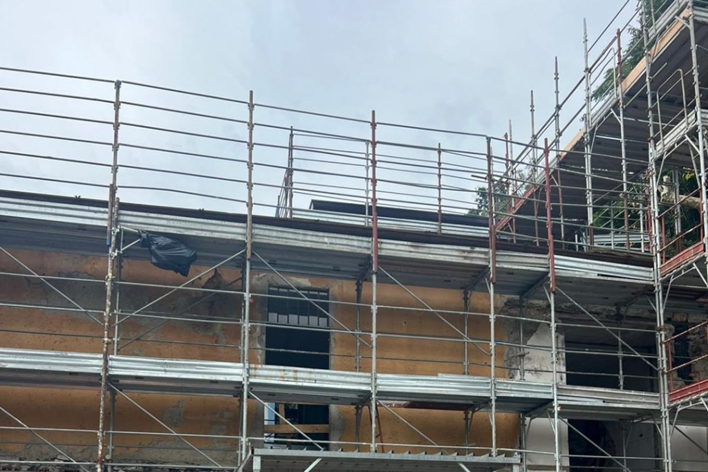 L’assessore Paolo Franco ha visitato a Como il cantiere per la realizzazione di 13 nuovi alloggi a canone concordato destinati a famiglie e lavoratori