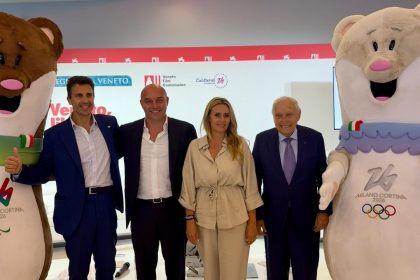 L’assessore regionale alla Cultura, Francesca Caruso, a Venezia in occasione del panel sulle politiche culturali in vista di Milano Cortina 2026