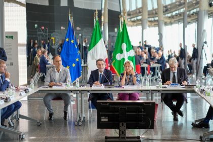 Il presidente della Lombardia Fontana, l'assessore Beduschi e il sottosegretario Cattaneo incontrano la Commissione Agricoltura Ue