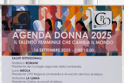 Locandina evento parità di genere a palazzo lombardia