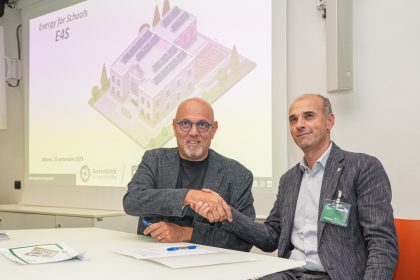 L'assessore Sertori con il presidente di UPL e di Monza Brianza, Santambrogio
