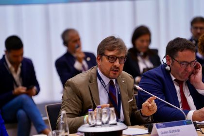 L’assessore allo Sviluppo economico di Regione Lombardia, Guido Guidesi, interviene a Monaco di Baviera all’assemblea annuale dell’Automotive Regions Alliance (ARA) in qualità di presidente chiedendo un cambio di passo alla Commissione Ue