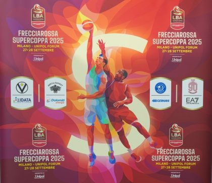 A Palazzo Lombardia presentata la 'Frecciarossa Supercoppa 2025', evento inaugurale della stagione del basket prevista sabato 27 e domenica 28 settembre all’Unipol Forum di Assago (Milano).