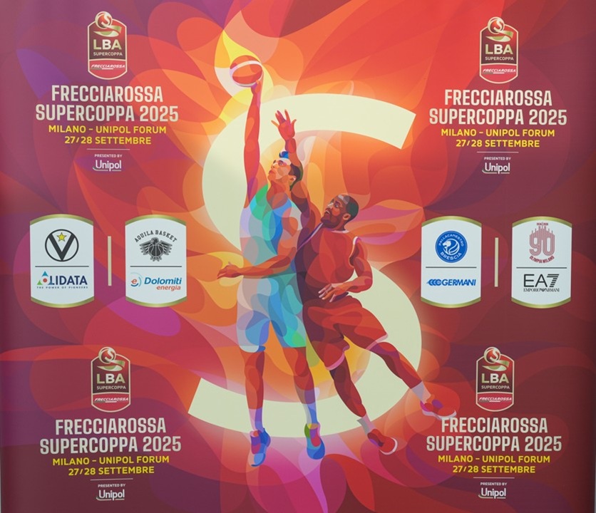 A Palazzo Lombardia presentata la 'Frecciarossa Supercoppa 2025', evento inaugurale della stagione del basket prevista sabato 27 e domenica 28 settembre all’Unipol Forum di Assago (Milano).