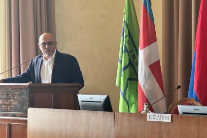 L'intervento di Massimo Sertori a Varese dopo aver assunto la presidenza della Regio Insubrica in rappresentanza della Regione Lombardia
