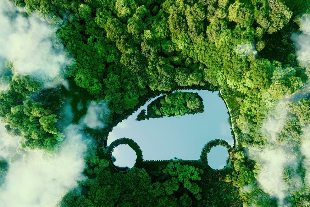 immagine del concetto di auto green per cs sul bando rinnova parco veicolare 2025