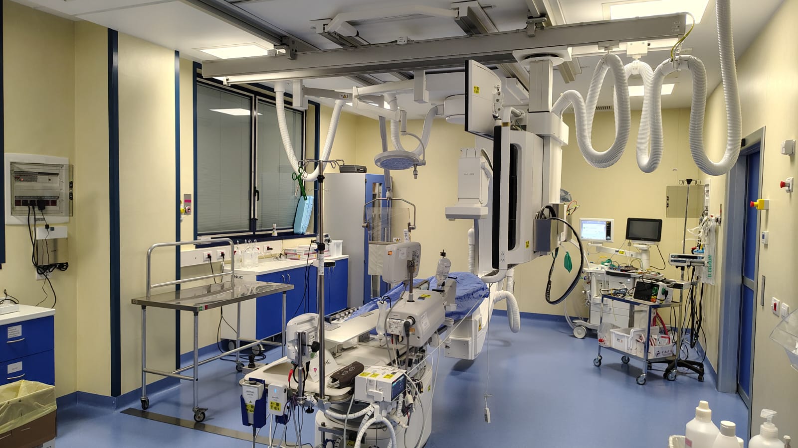 La nuova sala di emodinamica del Presidio Ospedaliero Pio XI di Desio (Monza e Brianza)