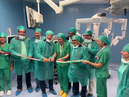 Inaugurazione robot chirurgico ospedale Garbagnate Milanese