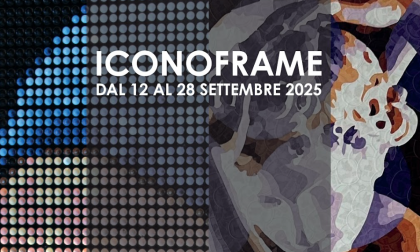 locandina della mostra iconoframe a palazzo lombardia