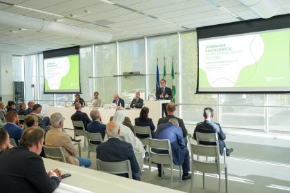 Un momento dell'incontro al Polo territoriale di Lecco del Polimi