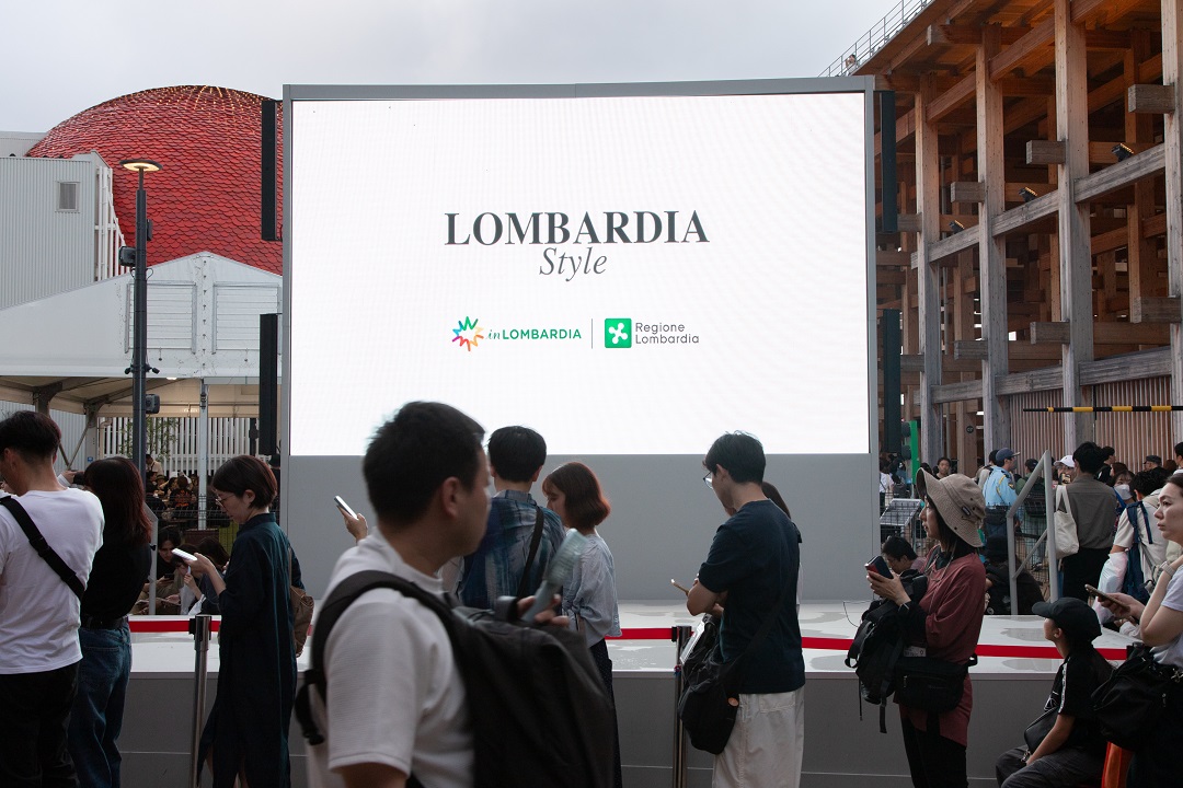 Assessore Mazzali all'expo di Osaka per presentare eccellenze lombardia