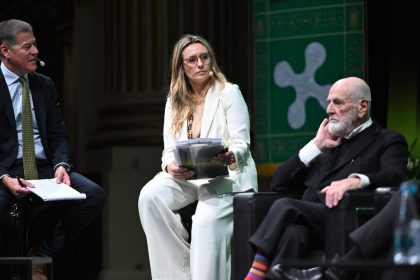 In foto l’assessore regionale alla Cultura, Francesca Caruso, mentre presenta Futura, l’evento culturale di Regione Lombardia al Teatro alla Scala di Milano