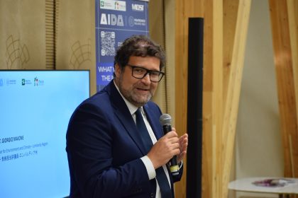 L'assessore regionale Giorgio Maione è intervenuto all'evento incentrato sulla bioeconomia circolare organizzato all'Expo di Osaka