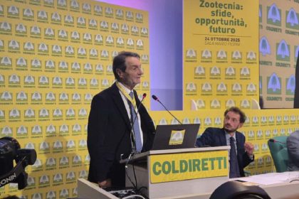 Il presidente della Giunta regionale Attilio Fontana alla Fiera Agricola Zootecnica di Montichiari
