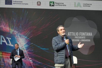 Il presidente della Giunta regionale Attilio Fontana