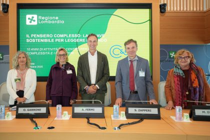 L’assessore all’Università, Ricerca e Innovazione di Regione Lombardia, Alessandro Fermi, interviene alla conferenza stampa di presentazione del Centro per la Complessità e i Biosistemi (CC&B) dell’Università degli Studi di Milano. Tra i temi affrontati l'importanza della ricerca scientifica e di un approccio sinergico