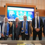 Un momento della presentazione di sports movie tv 2025