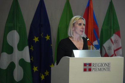 L'assessore regionale alle Infrastrutture e Opere pubbliche, Claudia Maria Terzi, interviene a Torino agli 'Stati generali della Logistica del Nord Ovest', in collaborazione con Regione Piemonte e Regione Liguria.