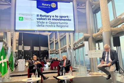 presidente Fontana interviene a evento del Rotary a Palazzo Lombardia su sport e inclusione