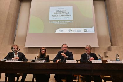 L'assessore regionale Gianluca Comazzi ha partecipato al convegno Gli alberi monumentali della Lombardia, un patrimonio da tutelare