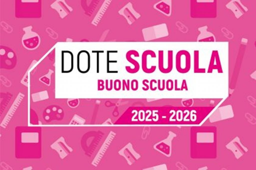 il buono scuola per l'anno scolastico 2025/2026 è lo strumento per promuovere il diritto allo studio e la liberta di scelta educativa.