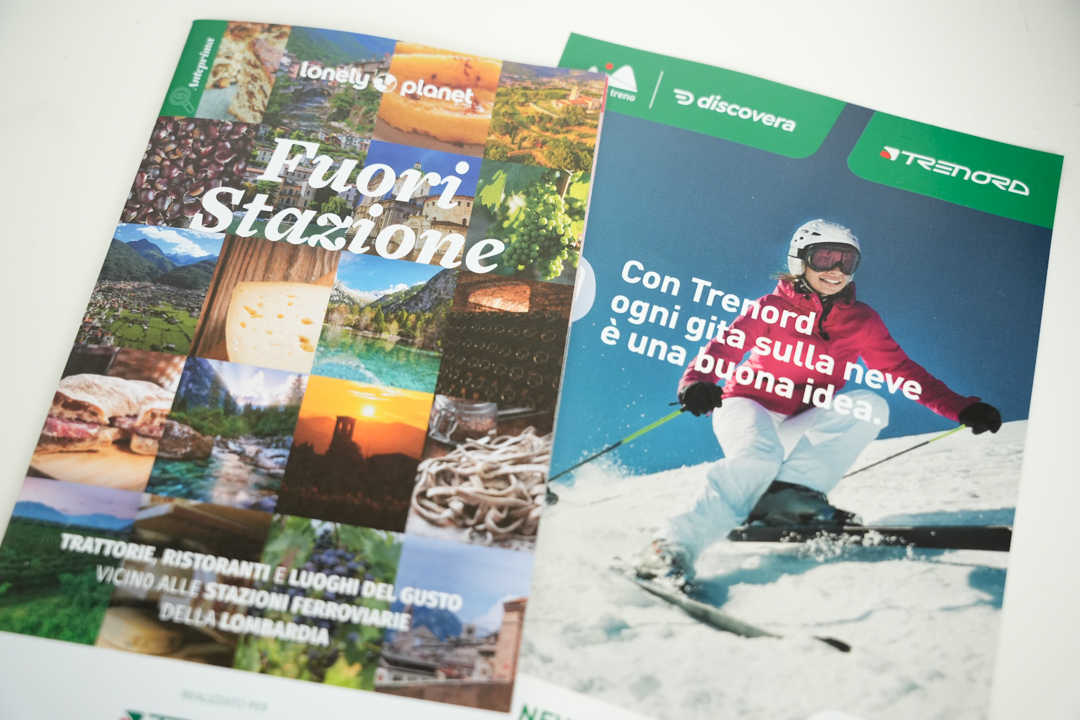 Con Trenord alla scoperta di luoghi e sapori di Lombardia: le direzioni nella nuova guida 'Fuori stazione', realizzata con Lonely Planet.